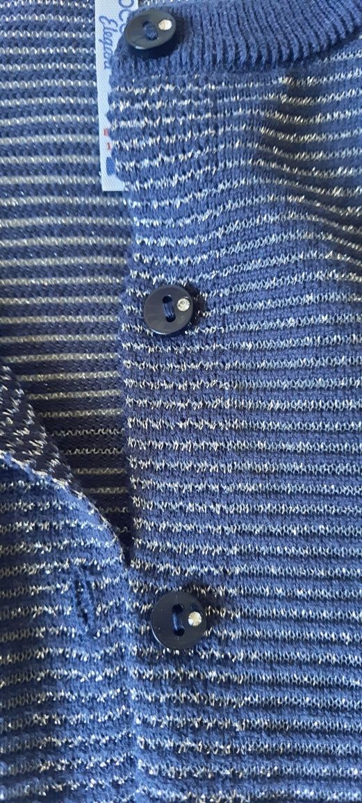 Sweter dziewczęcy Coccodrillo 128 cm