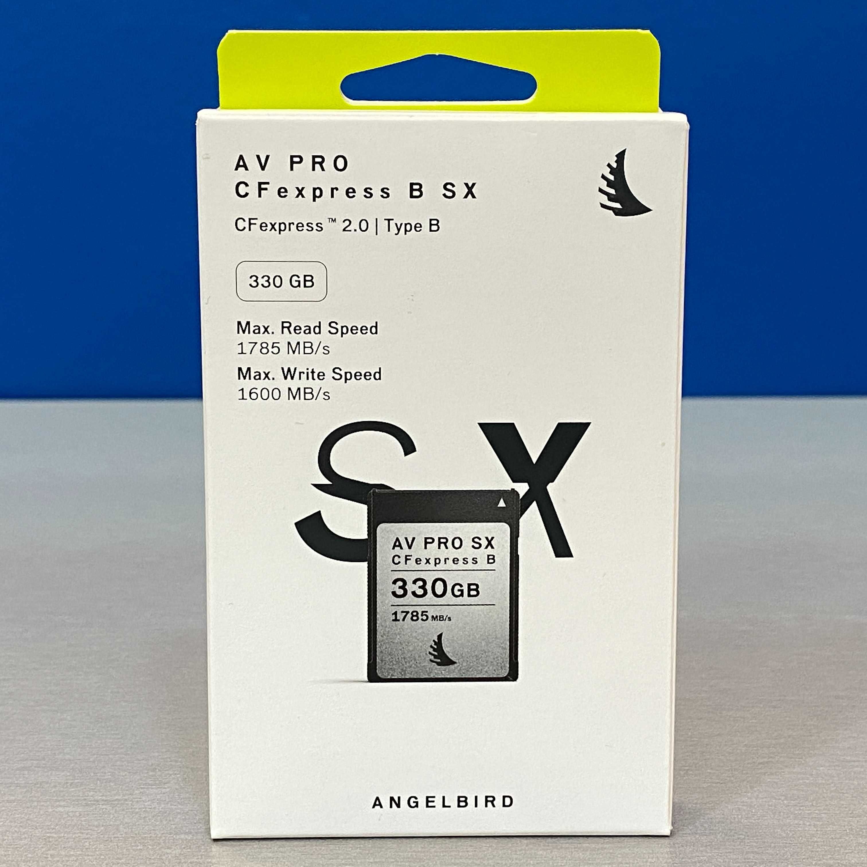 Angelbird AV PRO CFexpress 2.0 SX Type B 330GB (SELADO)