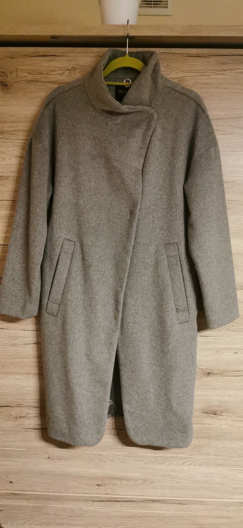 Płaszcz oversize 40 Top Secret  z wełną