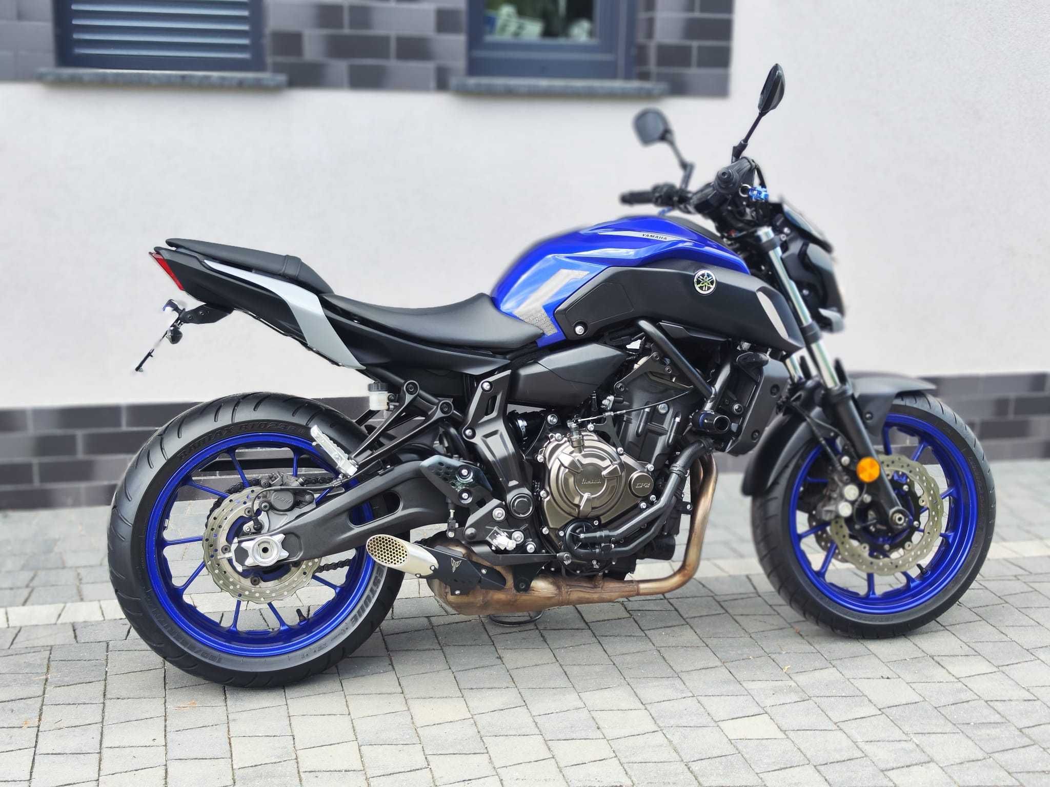 Yamaha MT07  Icon Blue A2 / 35 kw Obniżona  2021 Zarejestrowana MT  07
