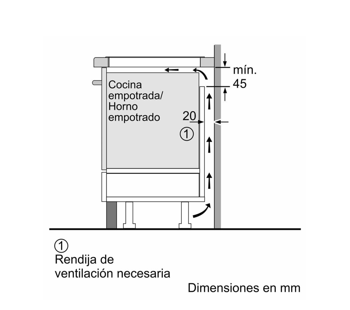 Індукційна варильна поверхня - Bosch PUJ631BB5E, 3 зони, 28 см,