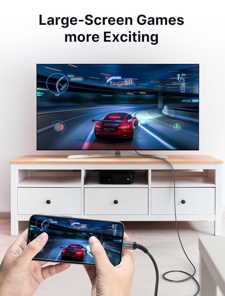 JSAUX Kabel USB C na HDMI 2 m Model:CV0083