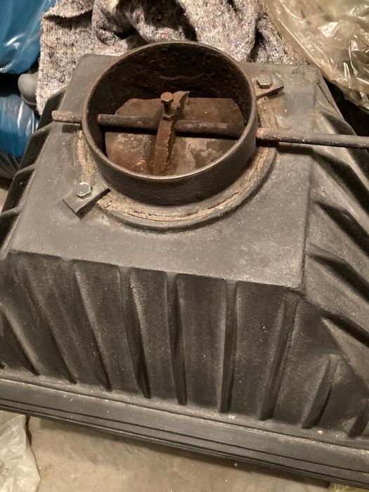 Kominek po jednym sezonie grzewczym