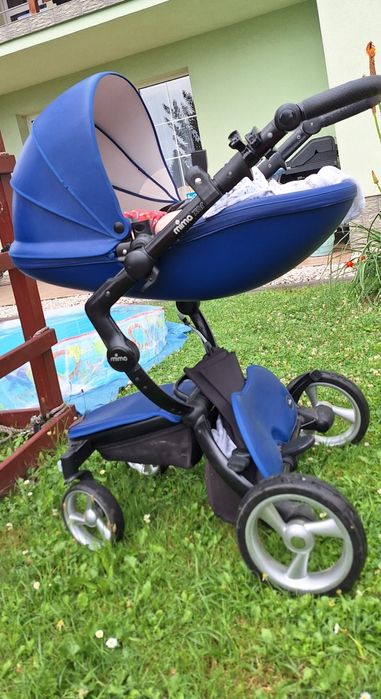 Wózek 2w1 głęboko spacerowy Mima Xari Royal Blue