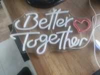 Napis ślub better together