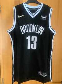 NBA 75th Brooklyn Nets Jersey, Harden 13. Portes incluídos