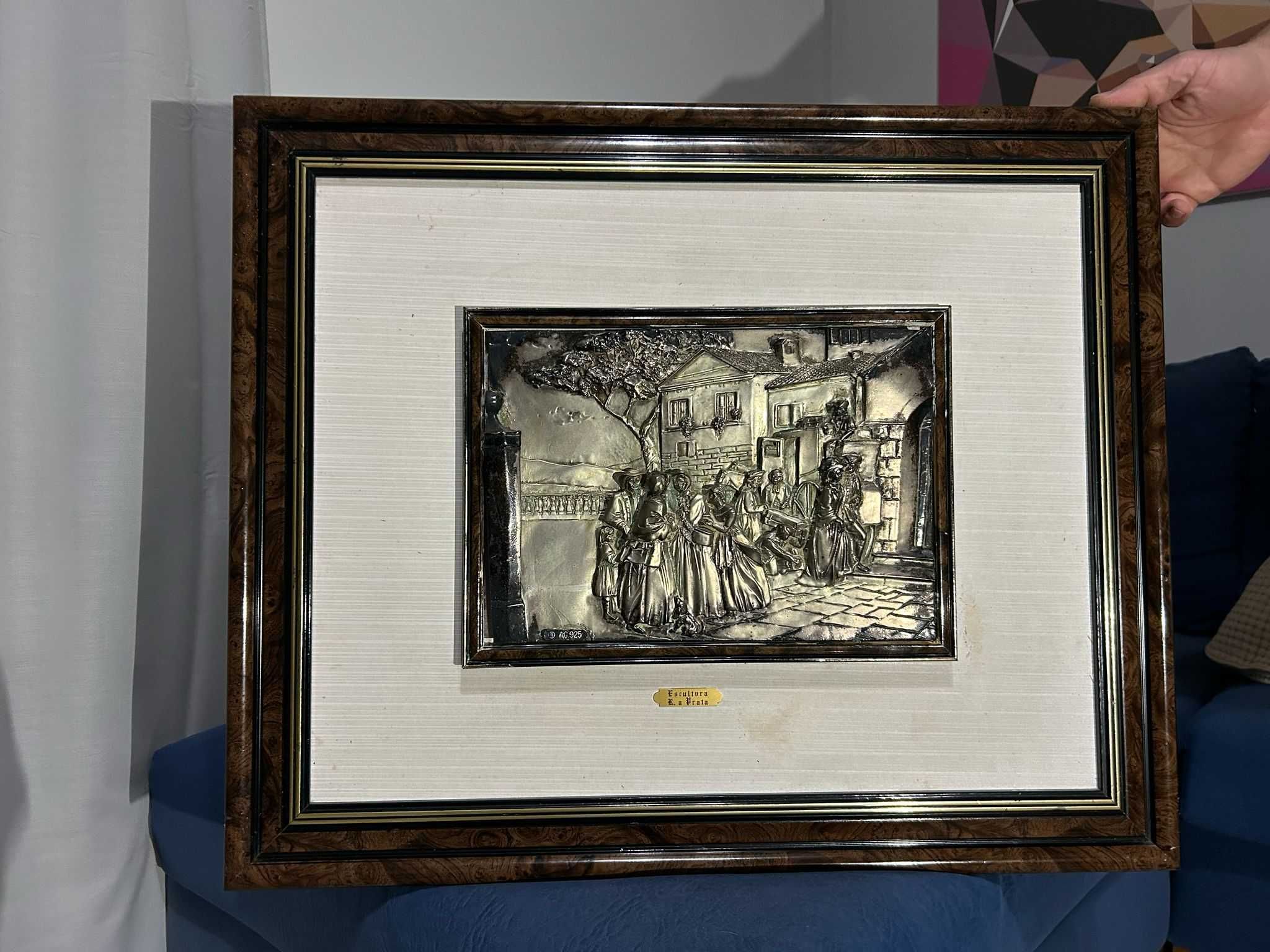 Quadros em Prata de lei