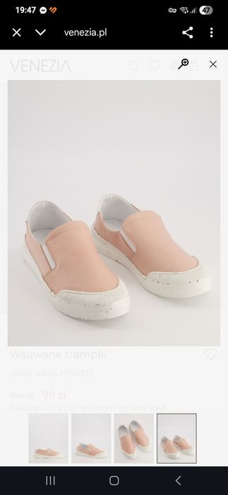 Buty trampki adidasy venezia 39 promocja z 399 na 99