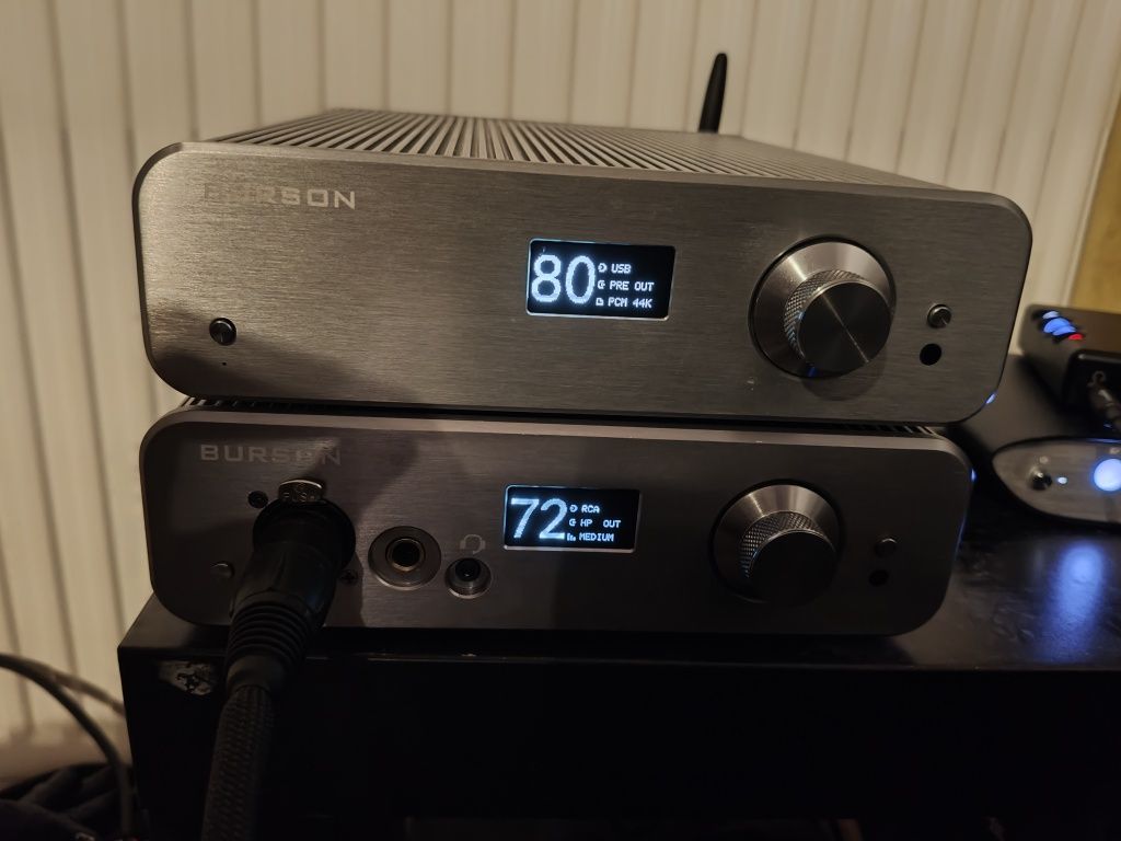 DAC zbalansowany Burson Composer 3XP + Burson V7 Vivid Dual x 4 opampy