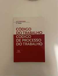 Código Do Trabalho e Código do Processo do Trabalho