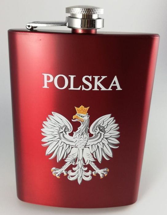 Nowy Zestaw upominkowy piersiówka Polska Orzełek prezent