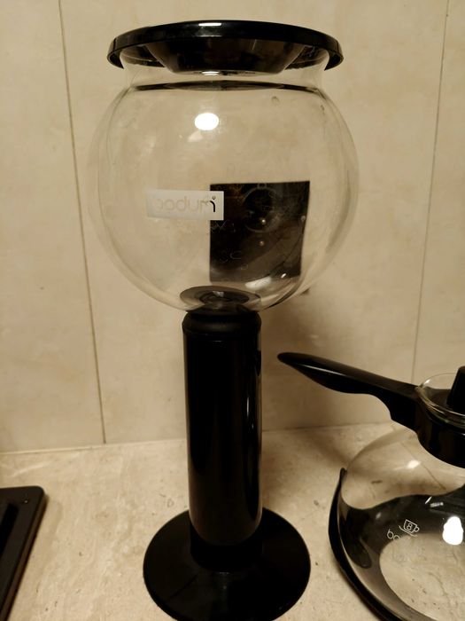 Bodum Pebo/Santos kawiarka prozniowa eksperes vintage kawa