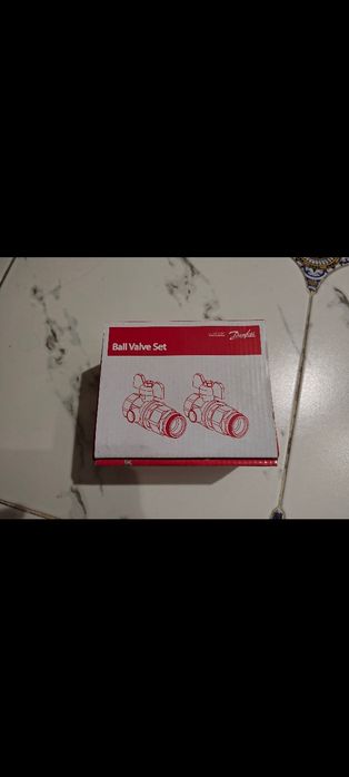 Новий комплект шарових кранів Danfoss дюймового розміру