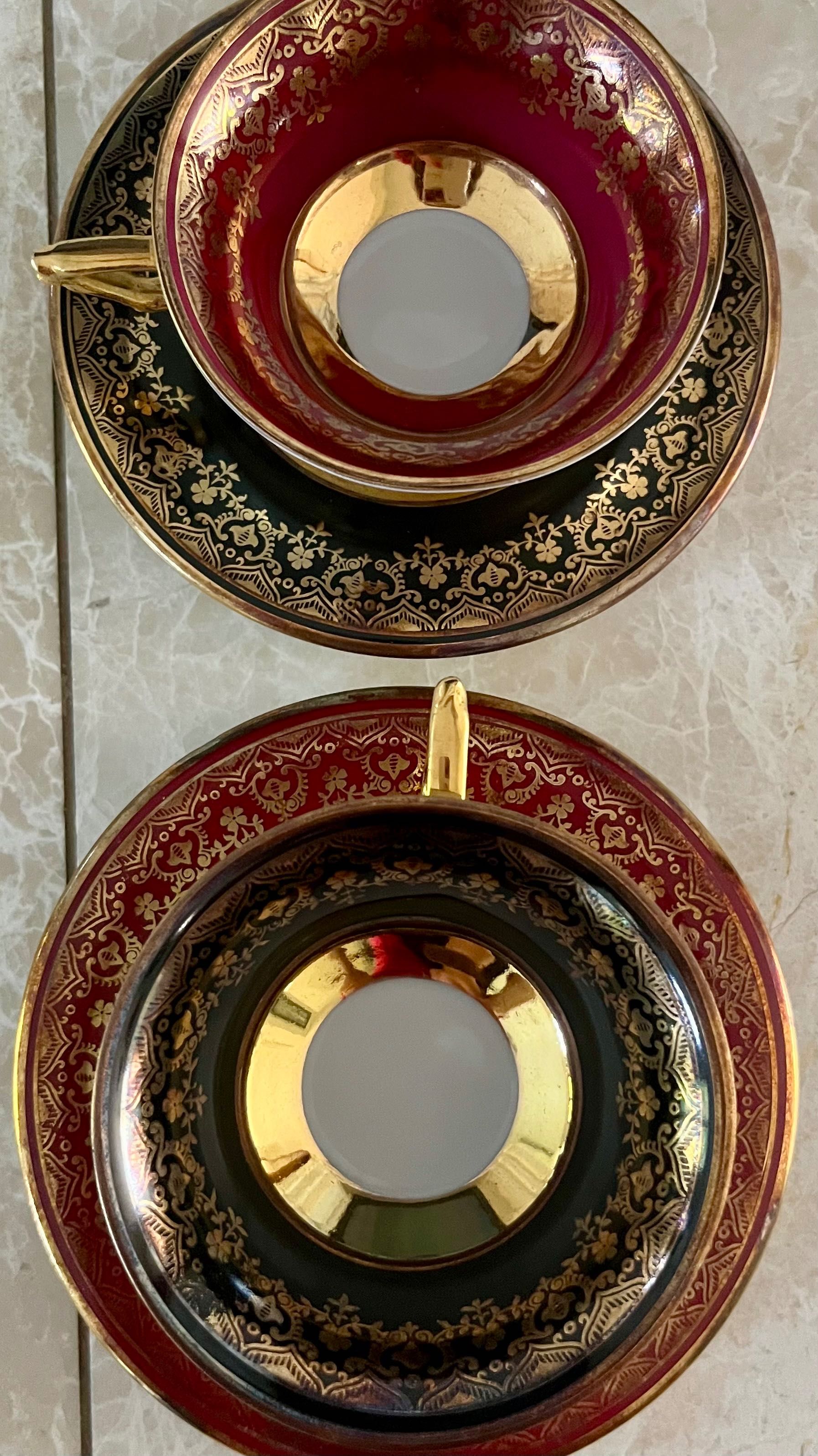 2 filiżanki filiżanka espresso mokka Bavaria Eschenbach