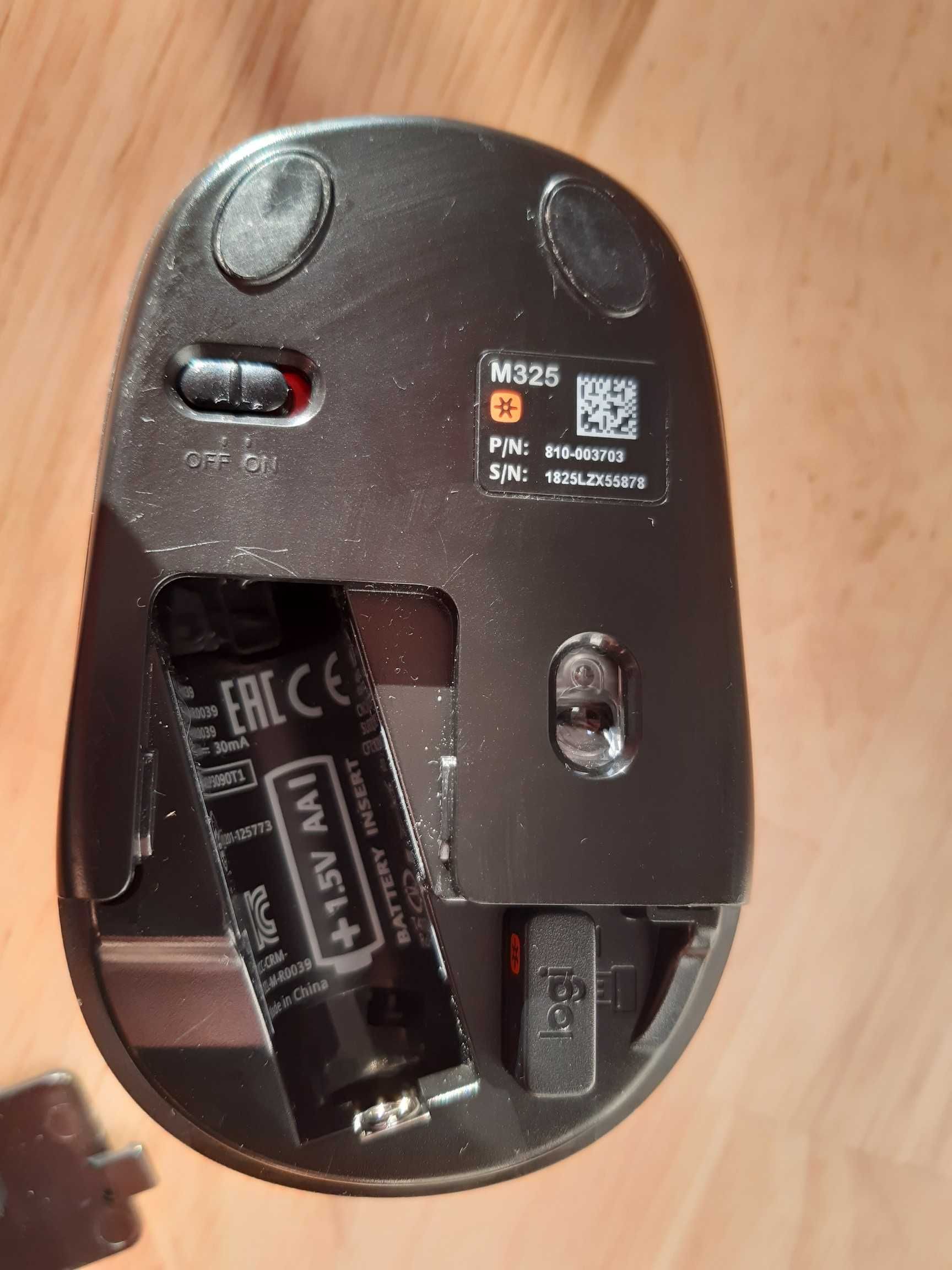 Mysz Logitech M325 jak Nowa bateria do 18 mies pracy Myszka