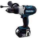 Wiertarko-Wkrętarka Udarowa 18V 2*5.0Ah Li 3-B Makita M Dhp451Rtj