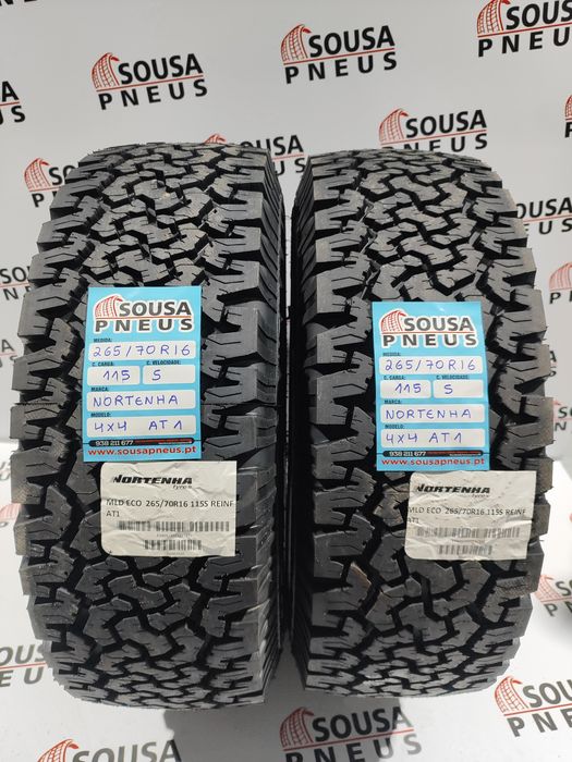 2 pneus novos nortenha 265-70R16 115S - Oferta dos Portes