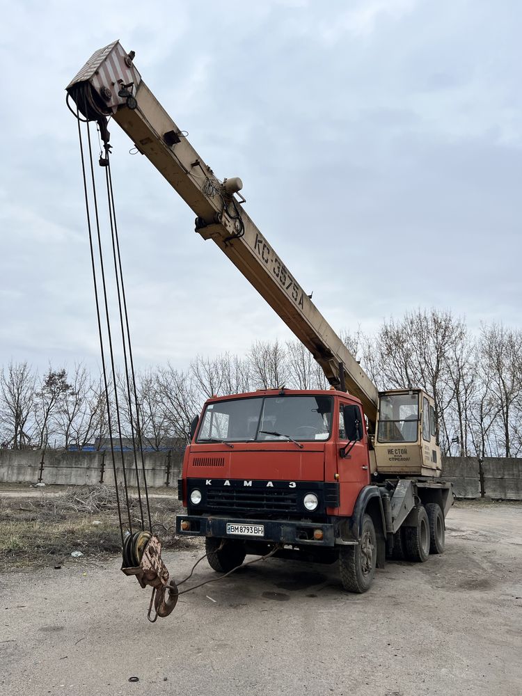 Автокран Камаз 53212