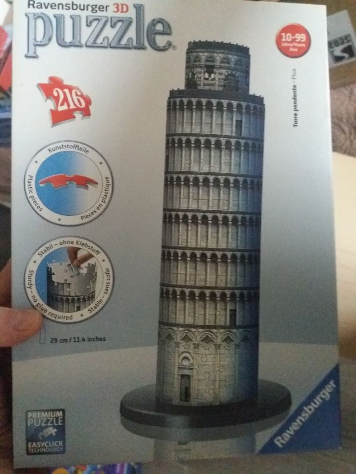 Puzzle 3D Krzywa wieża w Pisie
