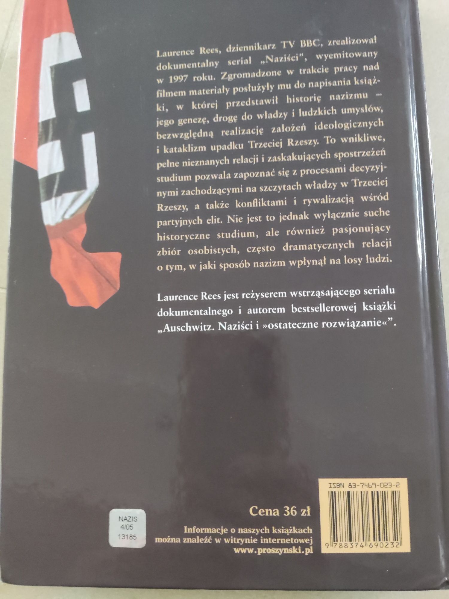 Książka "naziści ostrzeżenie historii"