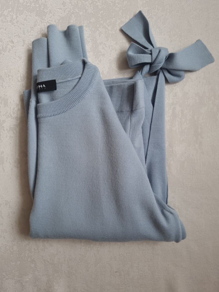 Вовняний светр люкс бренду Alpha Studio Lana wool meeinos extrafine