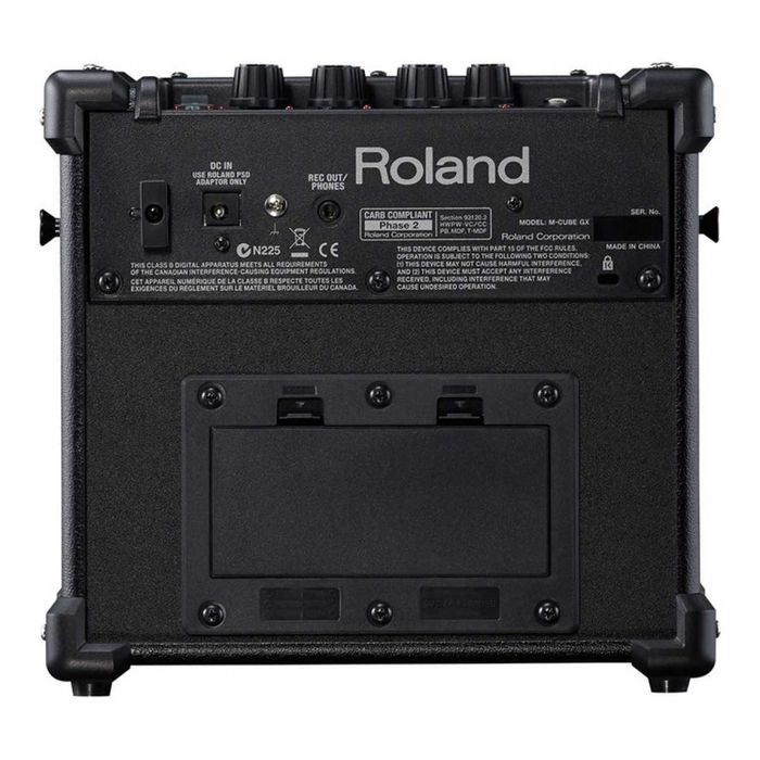 Roland MICRO CUBE GX Guitar Amplifier, Black- Battery powered + Mains