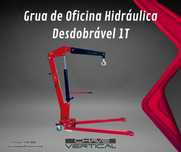 Grua de Oficina Hidráulica Desdobrável 1T  JR19