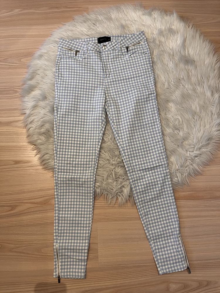 Spodnie skinny w kratkę Mohito 36