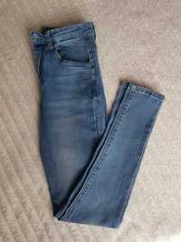 Spodnie jeansy rurki XS