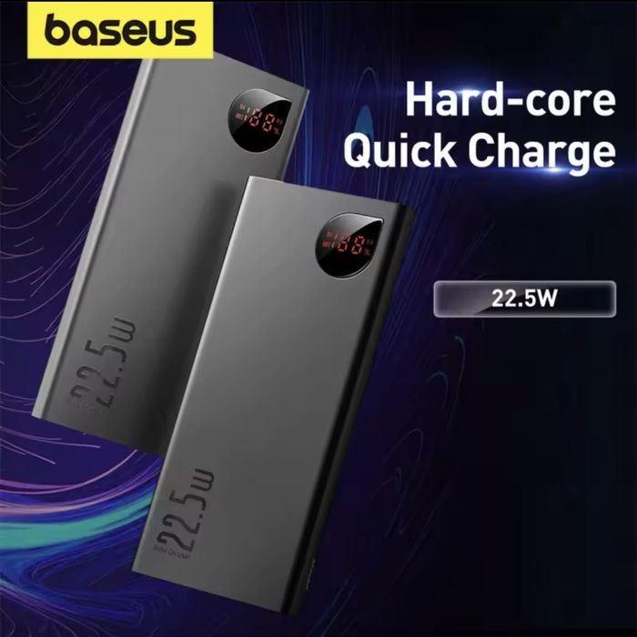 Павербанк Baseus 22.5w 10000 mAh Adaman Metal Fast Charge