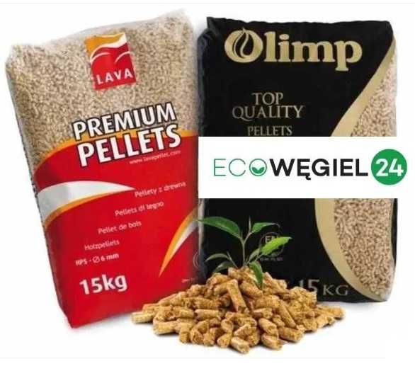 Pelet Pellet Barlinek 6mm EN PLUS OLIMP LAVA OLCZYK- Transport Gratis