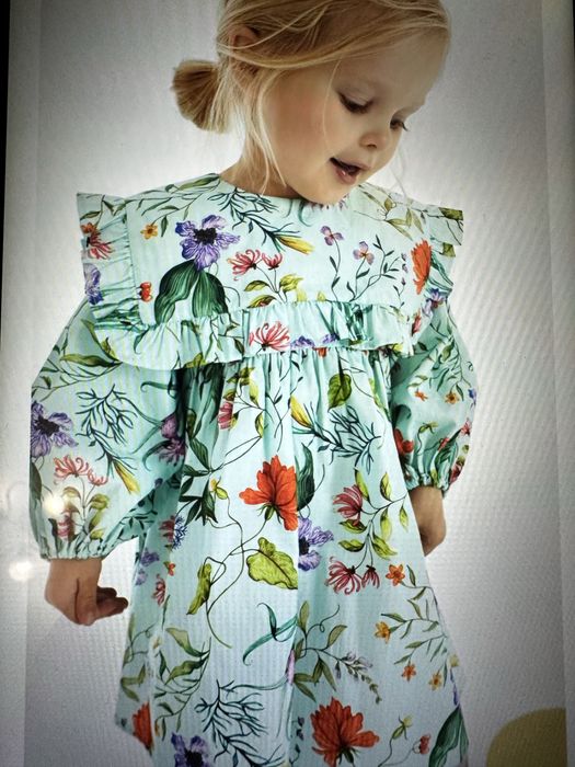 платье сукня next з воротом 6-7 р 128 см