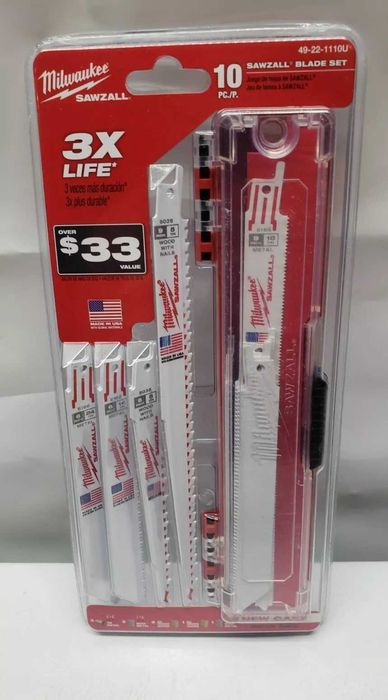 Набор полотен Milwaukee 49-22-1110U из 20 шт. для сабельной пилы