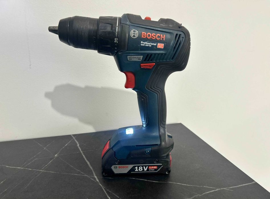 OKAZJA! Bosch GSR 18V-50 – wkrętarka z akumulatorem 2Ah