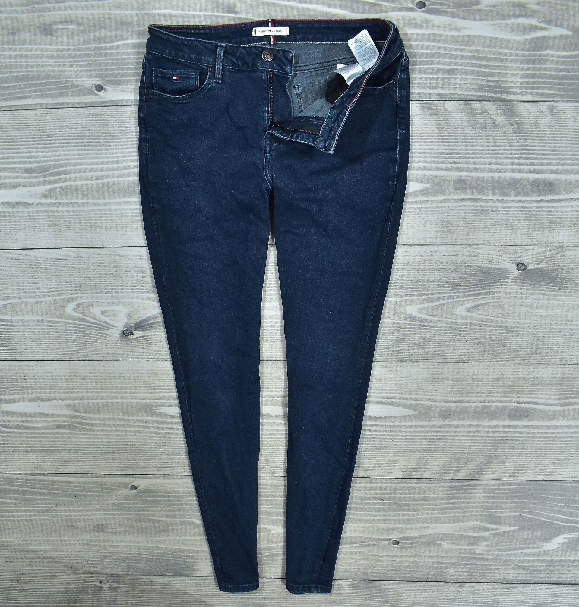 TOMMY HILFIGER Como Skinny Jeansy Damskie W31 L32