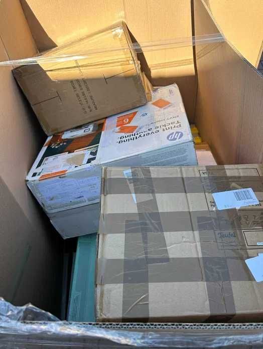 Zwroty konsumenckie z Amazon - palety i boxy - zakup w ciemno - 48h