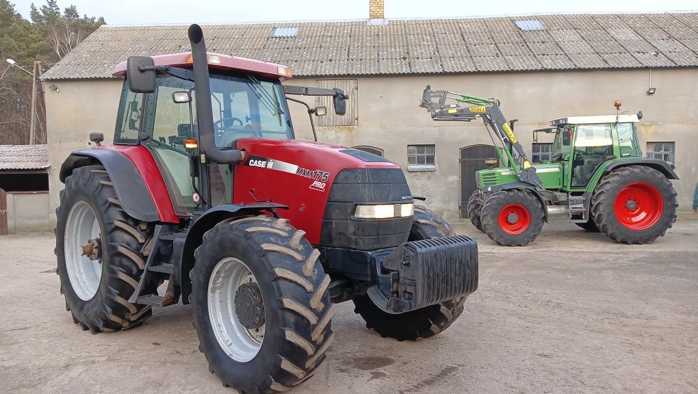 Case mxm 175 pro pneumatyka oryginał 2006r New Holland