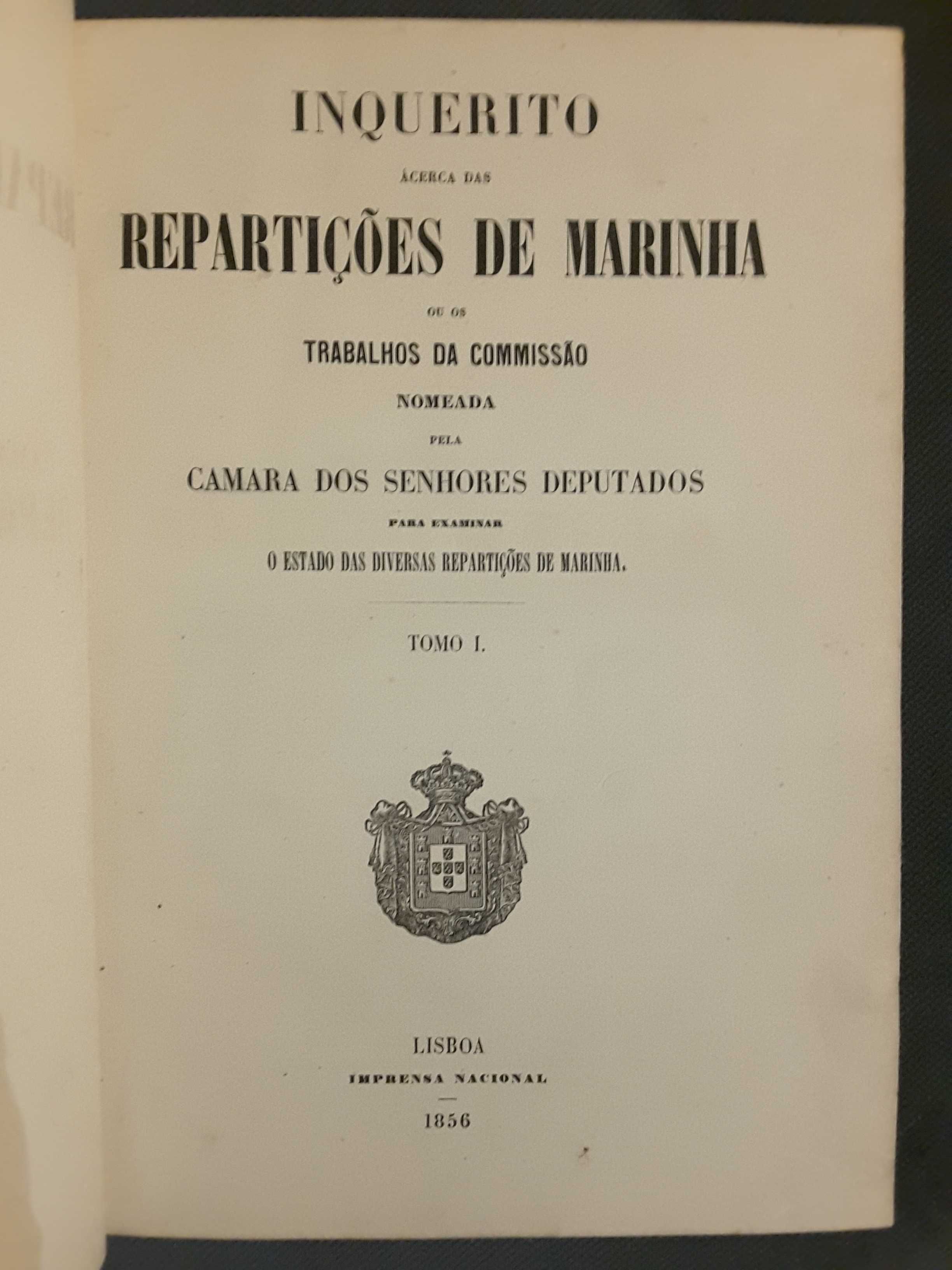 Inquerito Marinha (1856) / De Amicis: Marrocos (1889)