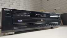 SONY CDP-C425, odtwarzacz CD, zmieniarka na 5 płyt.