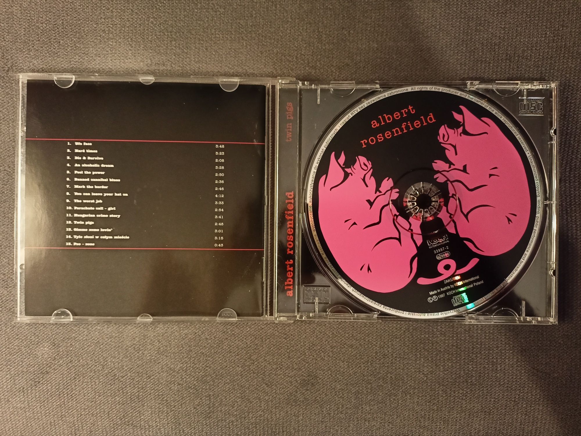 Albert Rosenfield - Twin Pigs / CD