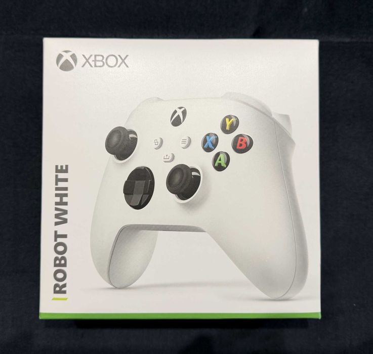 Nowy Pad do Xbox Series X/S, bezprzewodowy, biały, Robot White