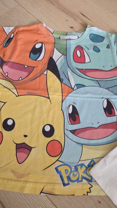 Bluzka bluzeczka koszulka Primark r.104 Pokemon