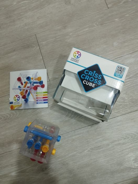Smart games criss cross cube / головоломка / настільна розвиваюча гра