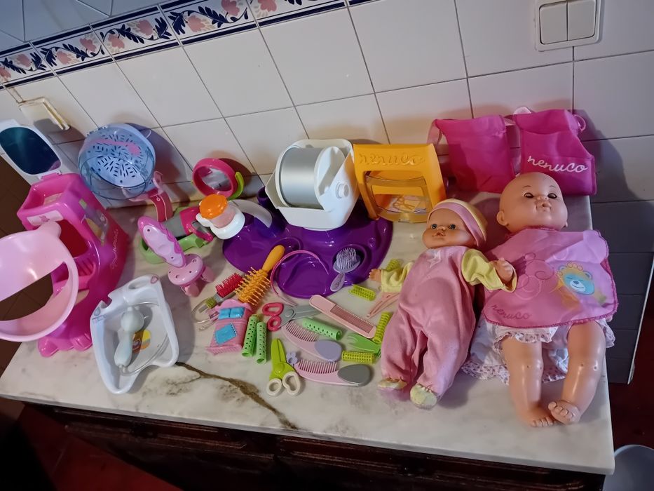 Conjunto de 2 Bonecos/Acessórios Nenuco