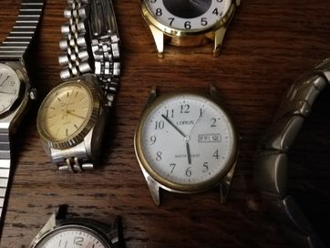 Sprzedam zestaw 10 zegarków do naprawy i na chodzie