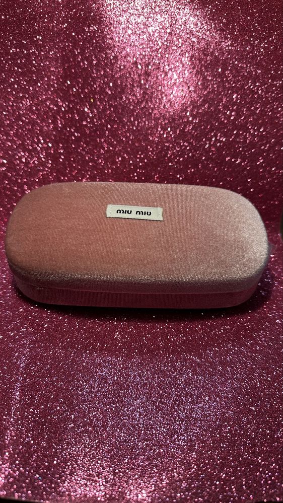 Oculos de Sol Miu Miu MU 54YS dourado Roxo Claro