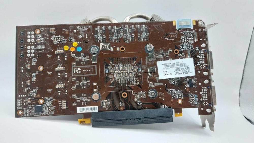 Karta graficzna MSI GTX 460 - w pełni sprawna