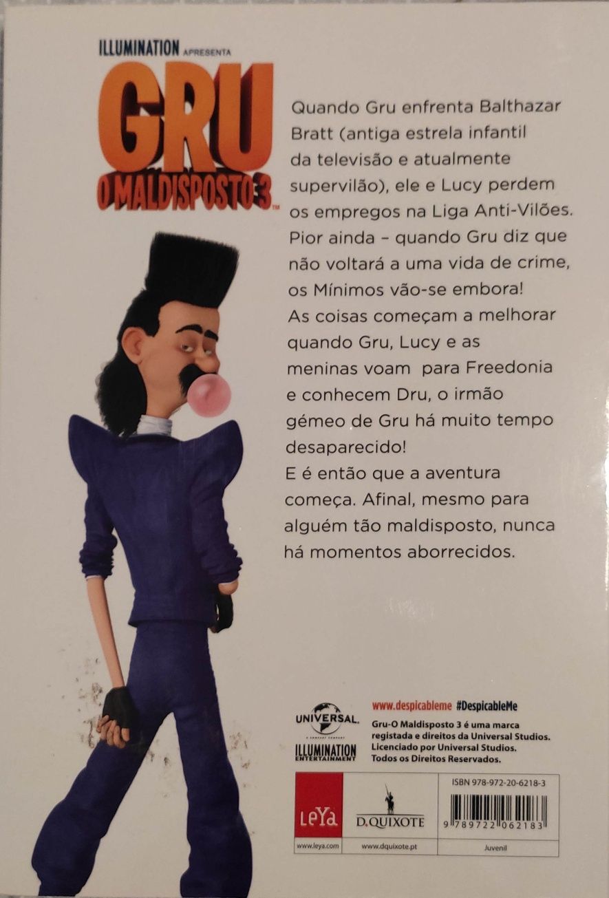 Livro: Gru - o maldisposto