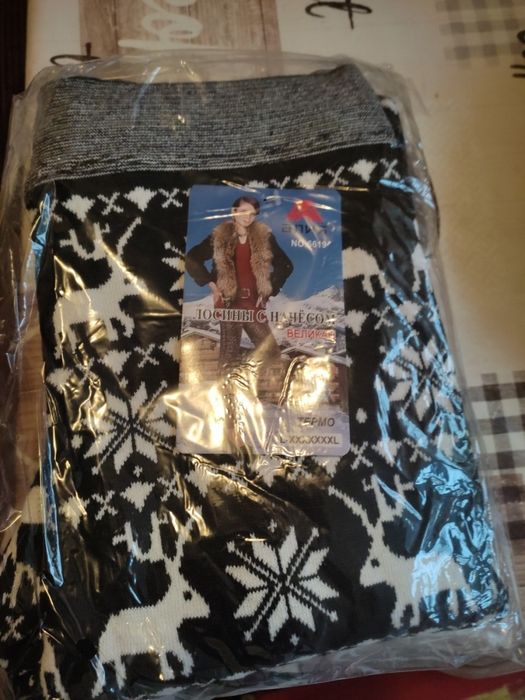 Лосіни жіночі на товстому флісі, термолосіни