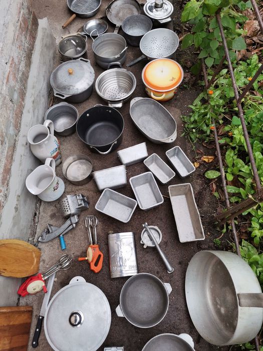 Кастрюля нержавейка посуд чугун  гусятниця